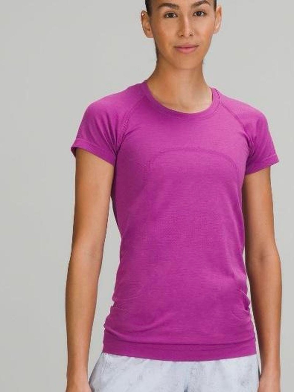 lululemon athletica Short Sleeve Tee - Bright Magenta